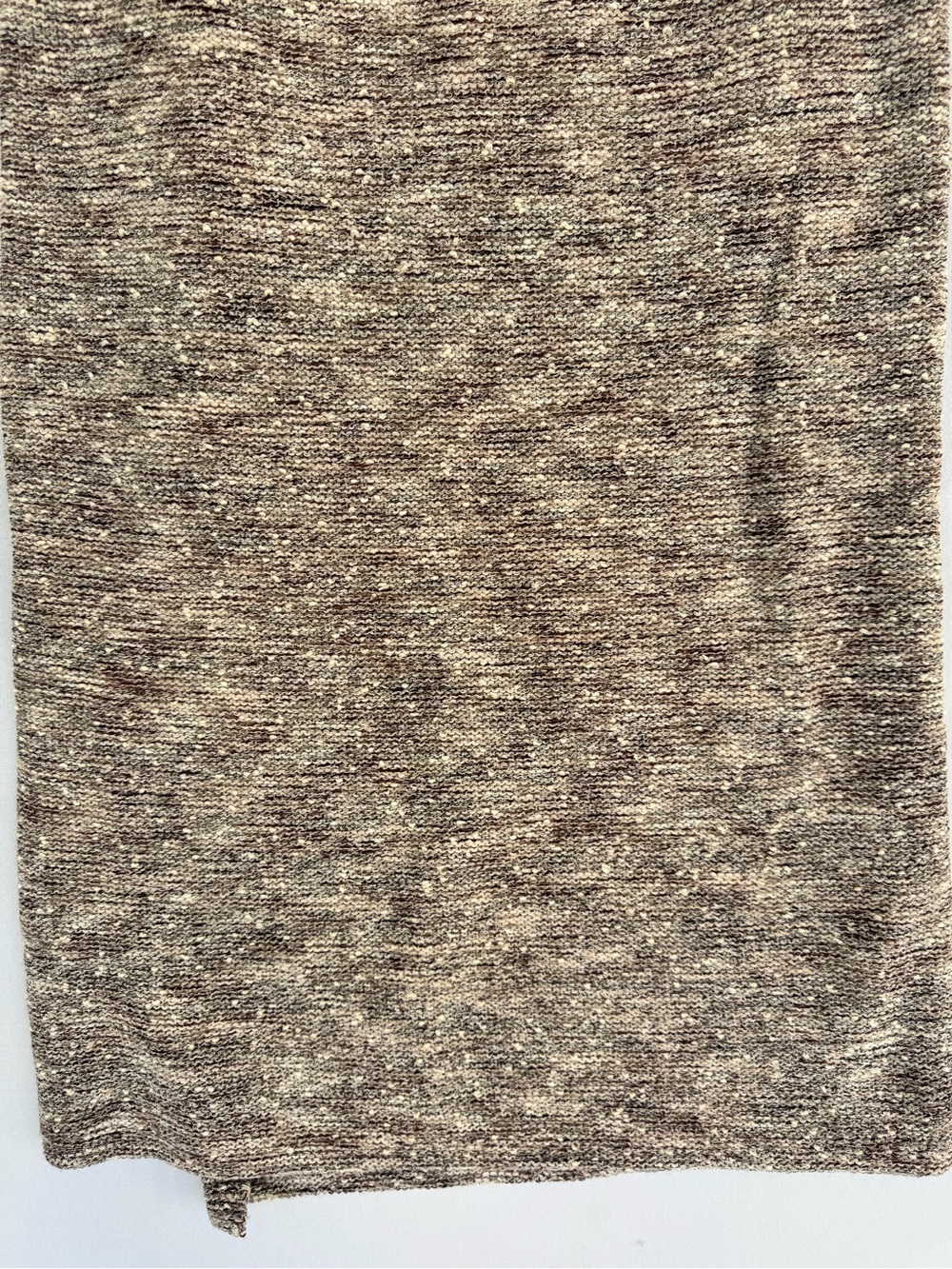 Moth Taupe-Brown Knit Midi Skirt - Picture 10 of 11
